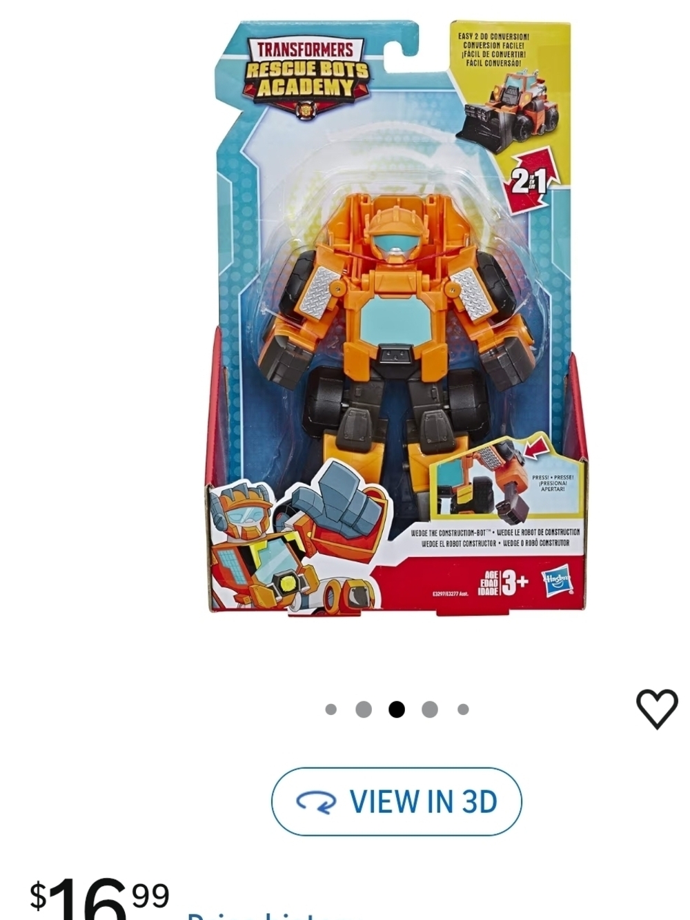 Transformers Rescue Bots Academy - Wedge - Picture 4 of 6
